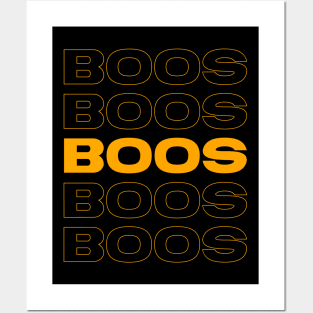 Boos - Fall Halloween Posters and Art